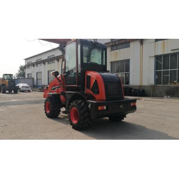 800kg Mini Wheel Loader with Grapple Forks