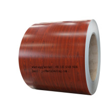 3.0mm wood pattern color coated aluminum coil