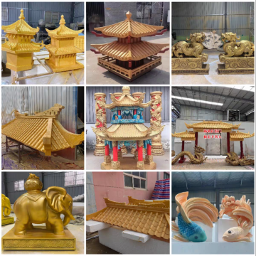 Customized Props of Chinese-Style Simulated Eaves