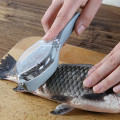 Household Kitchen Tools Fishs Scale Scraper Remover With Lid Scraping Fish Cleaning Tool Lid Kitchen Accessories 1pc#40