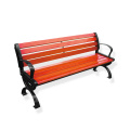 Park bench outdoor anticorrosive wood benches courtyard wood chair stool playground park chair seat cast aluminum