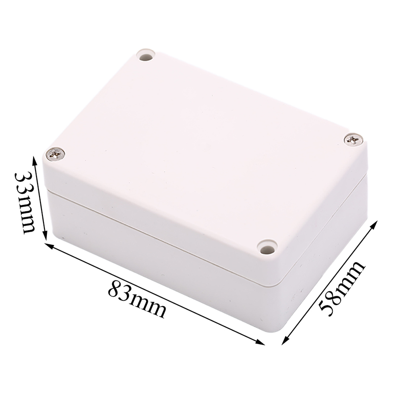 Quality ABS Waterproof Electronic Project Cover Box Junction Plastic Case For House Security Power Supply 83x58x33mm