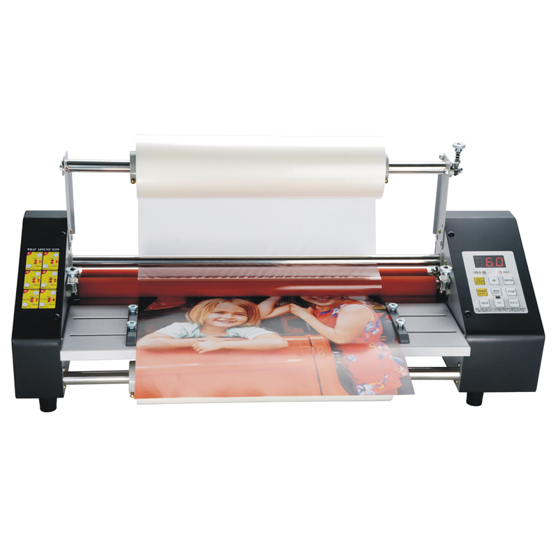 i9460T Hot roll laminating machine A2 Four Rollers Laminator laminator High-end speed regulation thermal laminator 220V