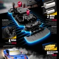 1:16 RC Car 4WD Drift Racing Car Championship 2.4G Off Road Radio Remote Control Vehicle Electronic Hobby Toys