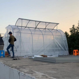 Skyplant Walk-in Small Plastic Greenhouse