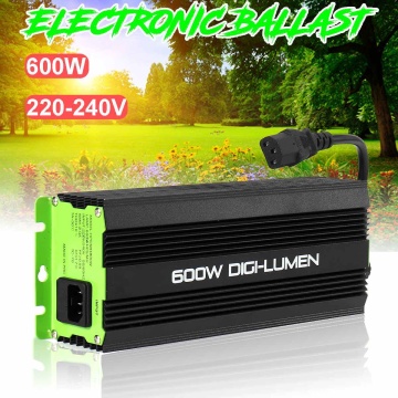600w EU PLUG Digital Ballasts for Garden Planter Grow Lights HPS MH Bulbs