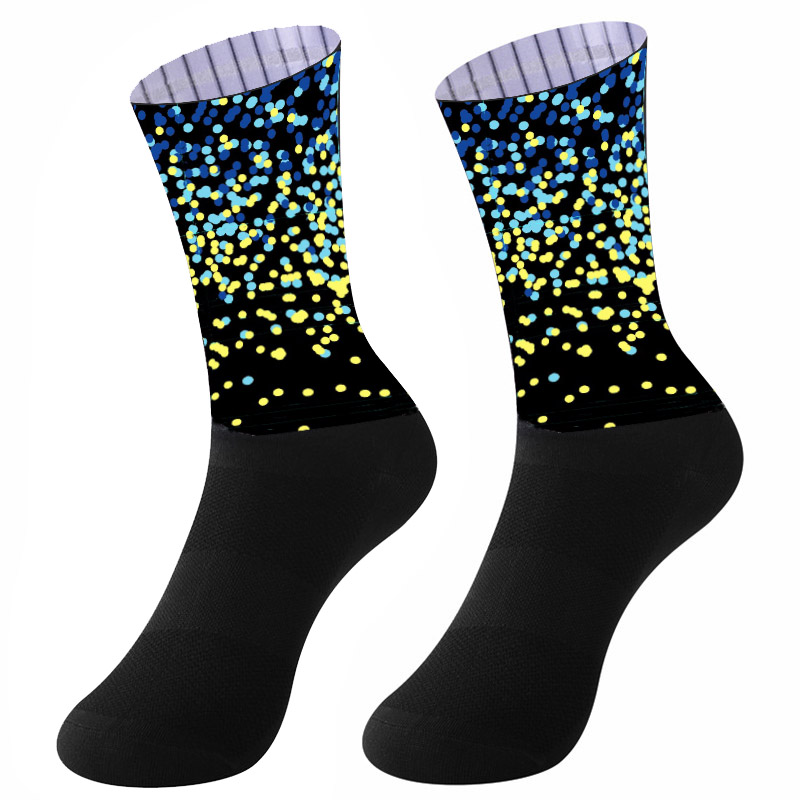 Men Sport Socks Bicycle Cycling Socks Running Outdoor Socks Compression socks Calcetines Ciclismo
