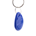 125KHz RFID Writable Keyfobs EM4305/T5577 Read and Write Key Card Copied Access Control System Metal Keychains Small Blue Token
