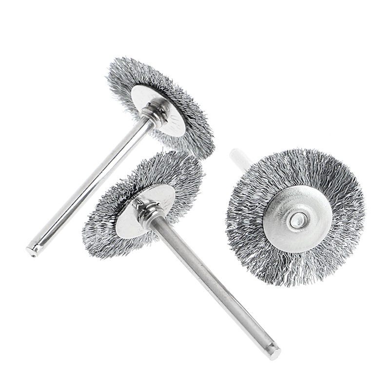 9pcs Steel brush Wire wheel Brushes Die Grinder Rotary Tool Electric Tools For The Engraver