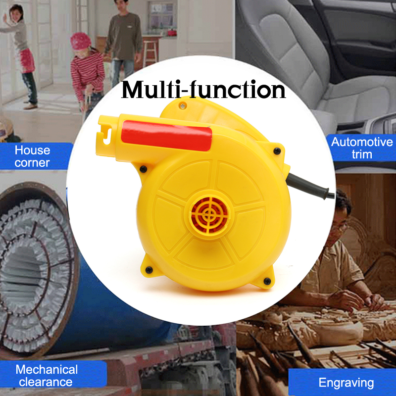 900W Powerful Air Blower Vacuum Cleaner Portable Electric Turbo Fan Home Computer Dust Remover Leaf Collector