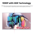 HD 1080P IPS Panel Support Screen T-bao T16A 15'' Portable Monitor with Expansion for Switch/PS3/PS4/PC/Laptop EU/US Plug