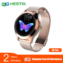 KW10 Smart Watch Women Smartwatch Lady Fitness Bracelet Heart Rate Monitoring Smartwatches Gift Connect IOS Android Smart Band