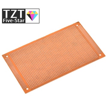 5PCS 9x15 9*15cm Single Side Prototype PCB Universal Board Experimental Bakelite Copper Plate Circuirt Board yellow