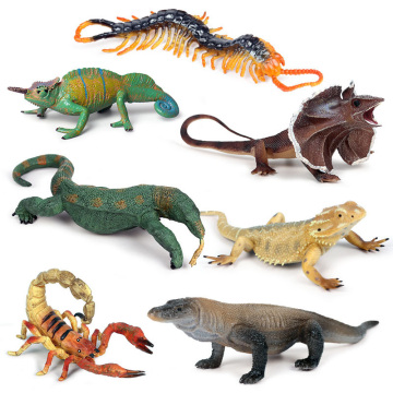 14 Kinds Simulation Lizard/Spider/Bat Animal Figure Collectible Toys Funny Animal Action Figures Kids Plastic Cement Toys