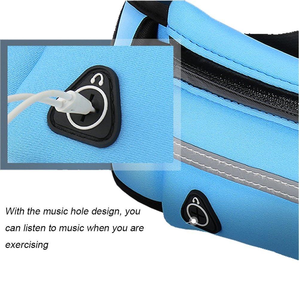 Outdoor Waterproof Waist Bag Belt Bag Running Waist Bag Sports Portable Gym Bag Hold Water Cycling Phone Bag Women Running Belt