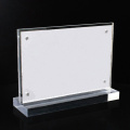 Acrylic T-type Strong Table Signboard Double-sided Table Sign Display Card Rack Acrylic Table A4 Paper Holder Showing