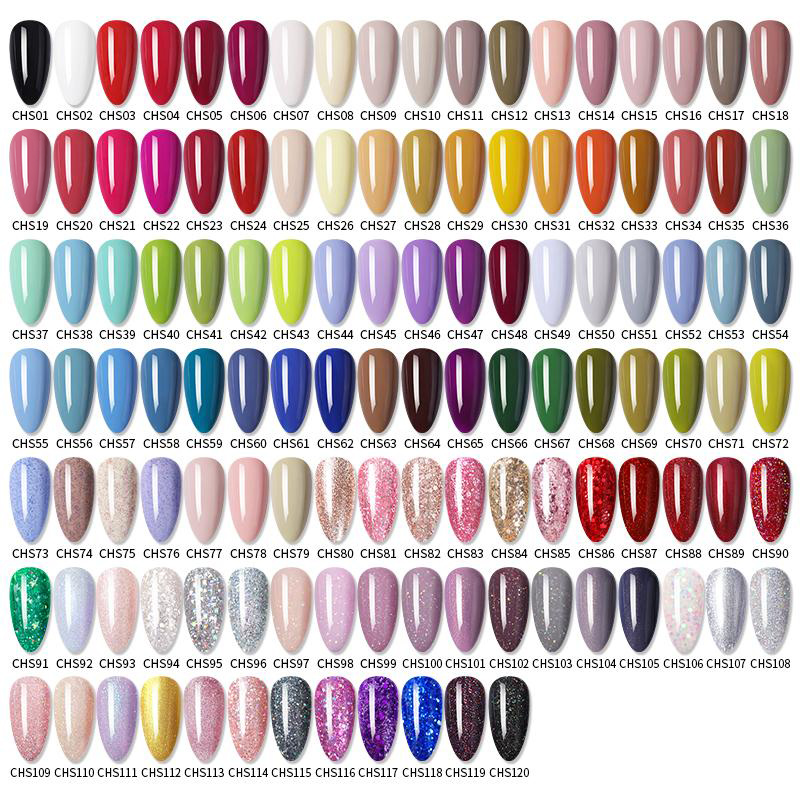 BORN PRETTY Nail Gel 120Colors 10ml Gel Nail Polish Soak Off UV LED Gel Varnish Holographics Shining Nagel Kunst Gellack