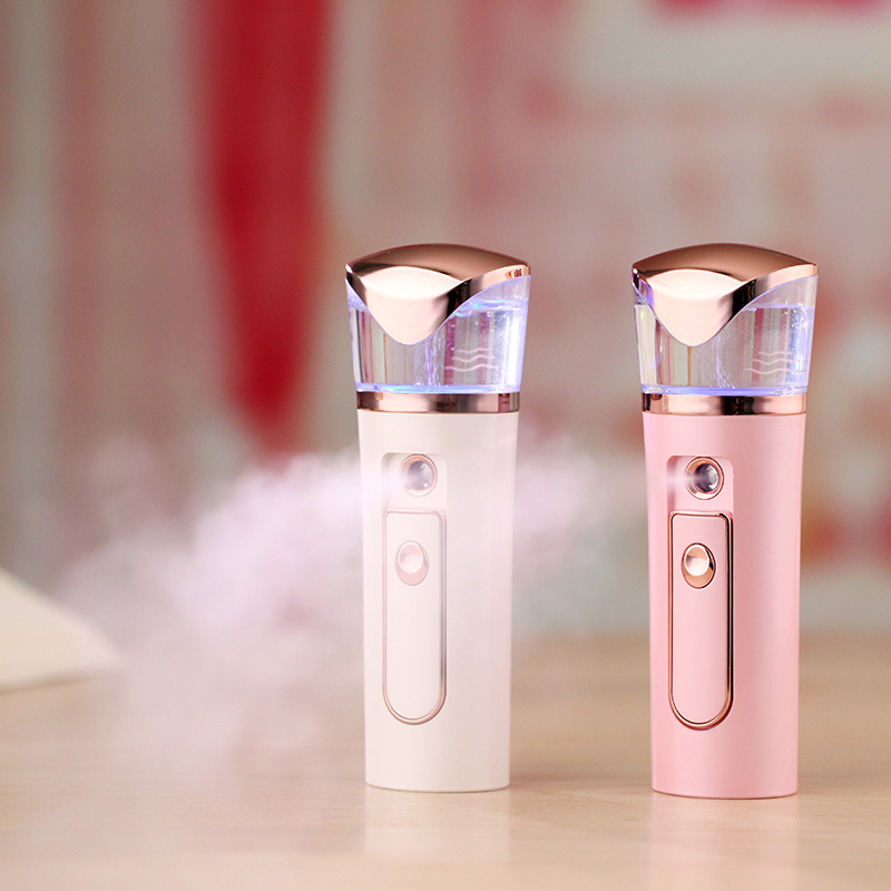 Mini face Humidifier Air treatment mini appliance Sprayer USB portable water meter Charger Outdoor Mini face humidifier