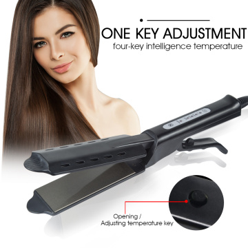 Hair Straightener Ceramic Tourmaline Curling Straightening Iron For Women Hair Styling 4 gear temperature adjustment Flat Irons