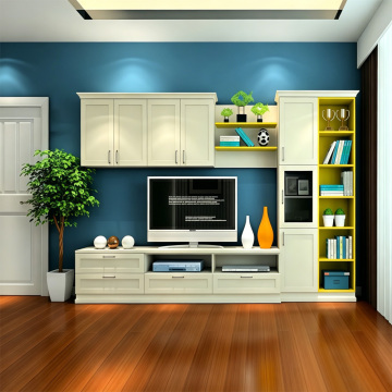 Minimalist Floating Straight Line Custom Television Cabinet