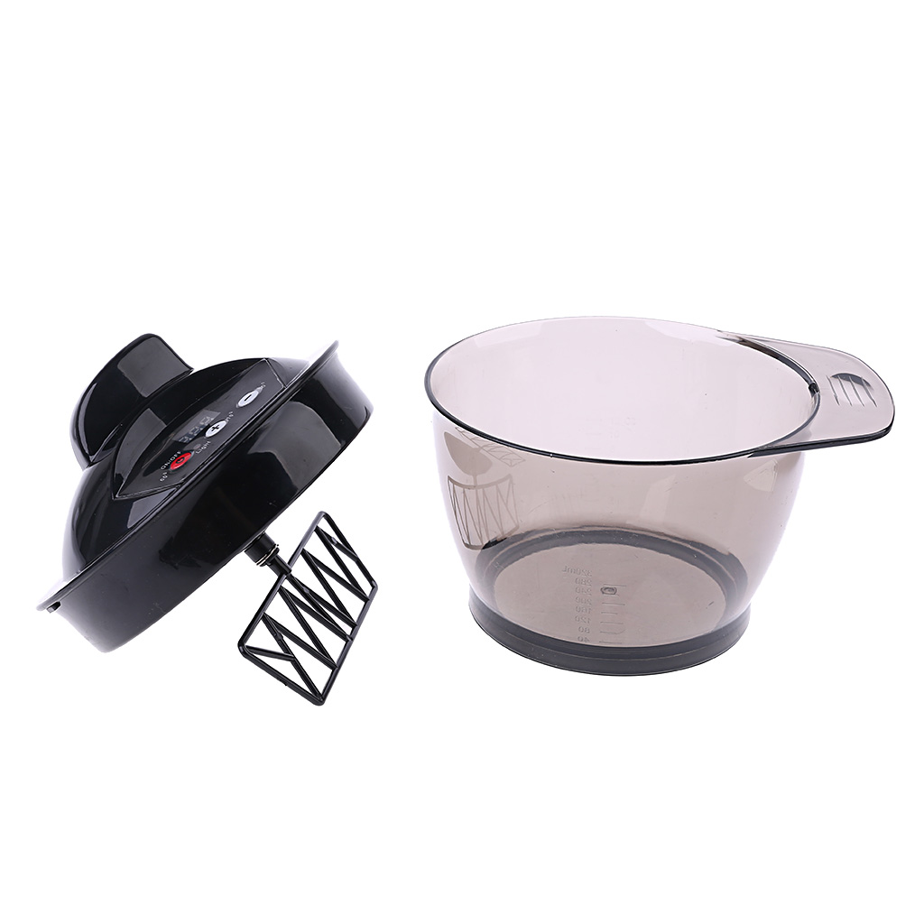 Electric Hair Cream Automatic Mixer Mixing Bowl Color Paste Blender Dyeing Stirrer Tool Coloring Hairdressing Barber kit