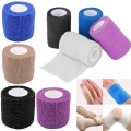 5cm*4.5m Self-Adhesive Elastic Bandage First Aid Health Care Or Tattoo Grip Bandage Cover Wraps Tapes Nonwoven Waterproof Self