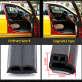 Car Door Edge Protector Strips Auto Rubber Seal Strip Stickers Dustproof Soundproof Noise Insulation Sealing Weatherstrip