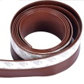 Door Bottom Sealing Silicone Draft Stopper Adhesive Threshold Seals rubber Self-adhesive Doors seal strip Stickers