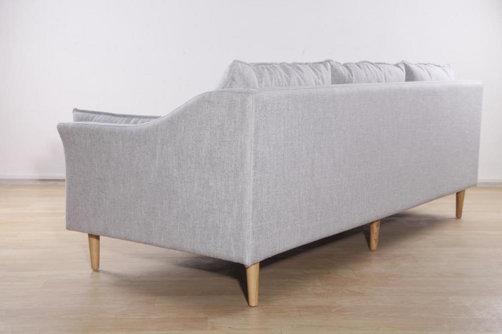 3-seat modern sofa fabric