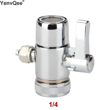 Faucet Adapter Diverter Valve Counter Top Water Filter 1/4 Inch Tube Connector For Ro water Purifier System