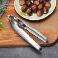 Stainless Steel Nutcracker 2-In-1 Chestnut Clip Nutcracker Peeling Machine Peeling Chestnut Walnut Shelling Tool Drop Shipping