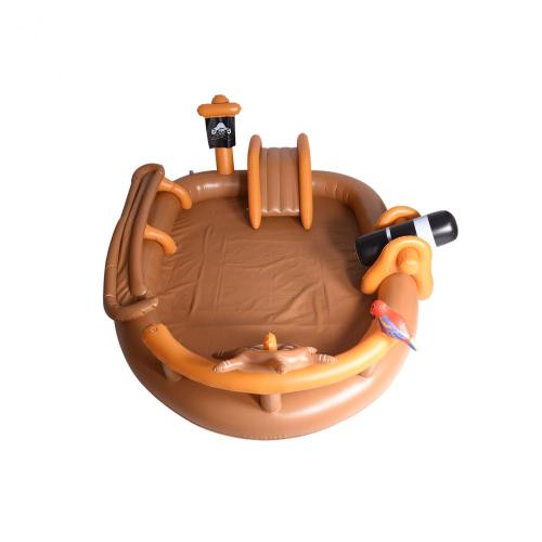 Pirate Ship Shaped PVC Inflatable Pool for Sale, Offer Pirate Ship Shaped PVC Inflatable Pool
