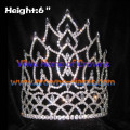 Wholesaler Shinny Crystal Queen Pageant Crowns