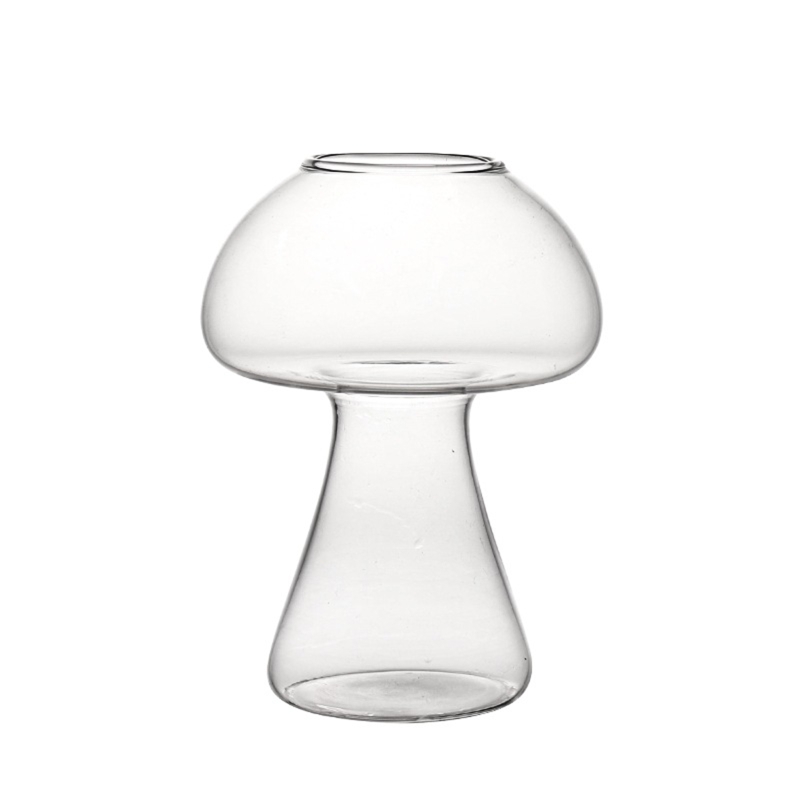 Mushroom Design 380ml Cocktail Glass , Novelty Drink Cup for KTV Bar Night Party