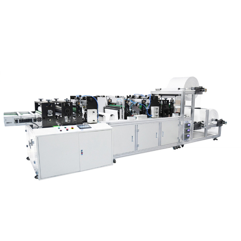 Non-woven face towel machine