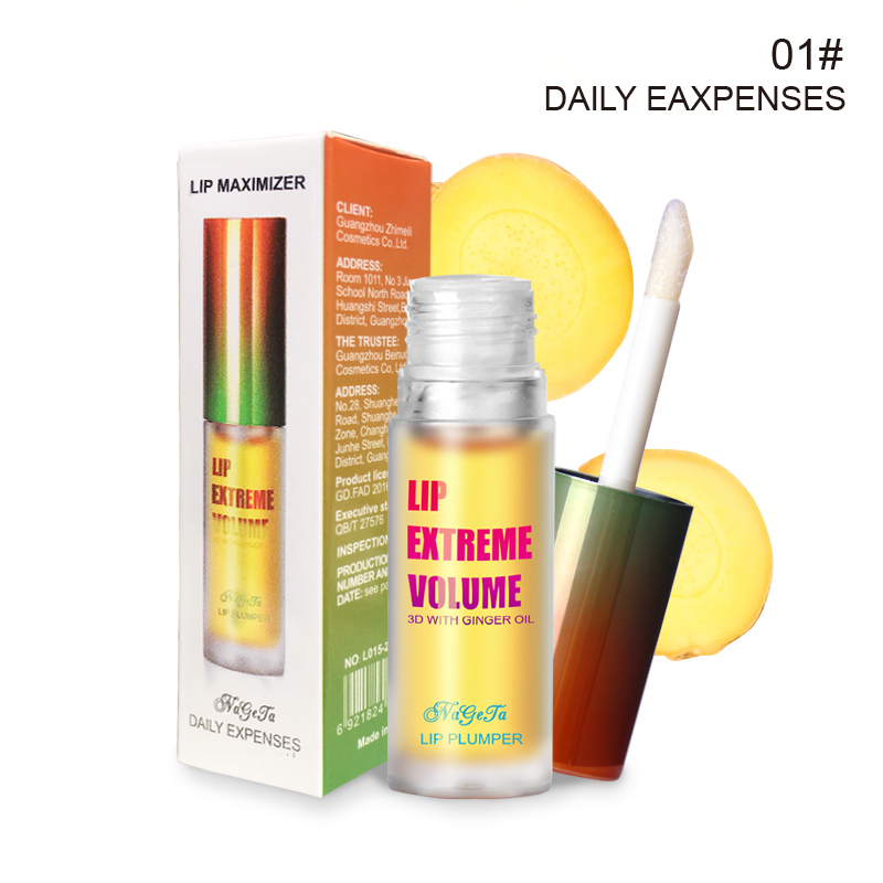 Ginger Peppermint Lip Balm Plant Lip Care Essence Enhances Plump Lips Care Easy To Wear Makeup Comestics Tools TSLM1