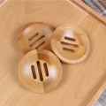 Natural Bamboo Soap Dish Container Soap Tray Storage Rack Holder Plate Box Stand Home Bathroom Cleaning Supplies