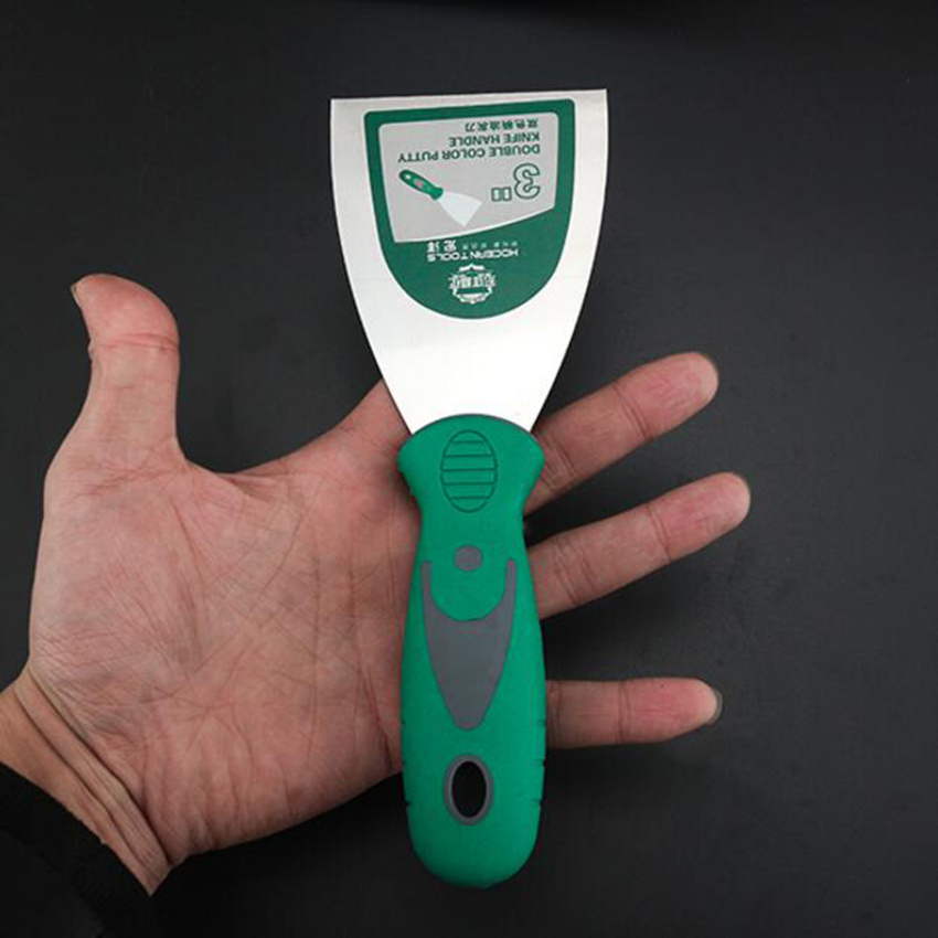 Putty Knife Scraper Blade 2" 3" 4" 5" Scraper Shovel Carbon Steel Plastic Handle Wall Plastering Knife Hand Tool