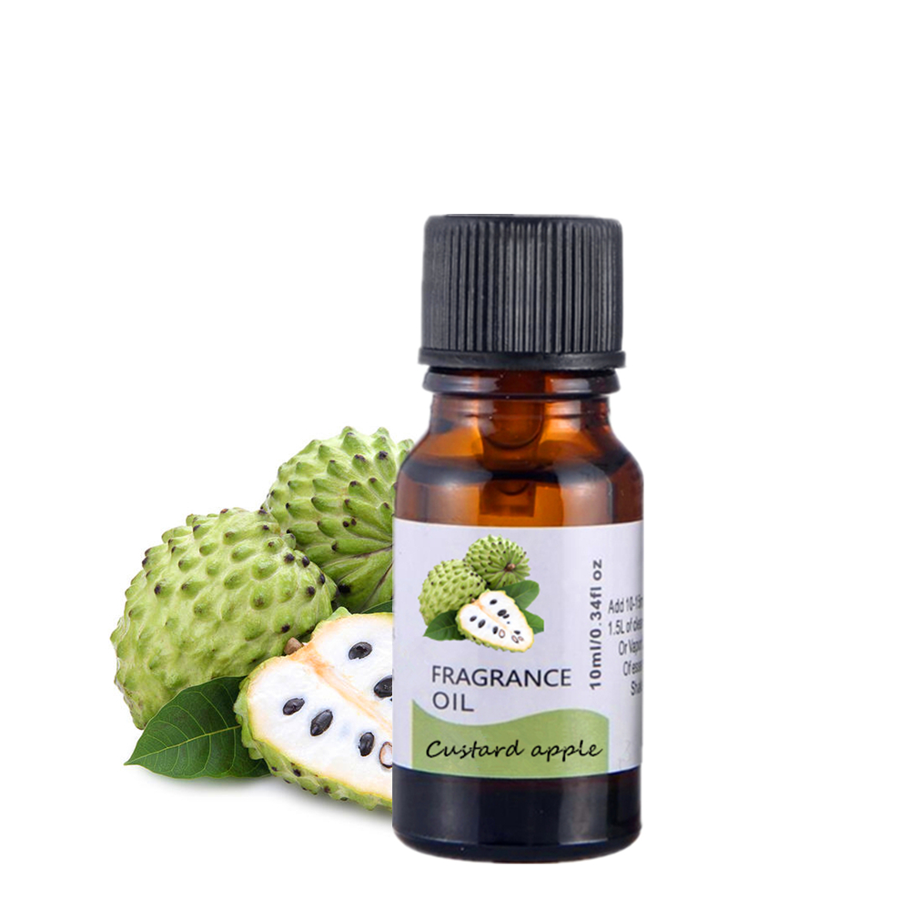 Flower Fruit Essential Oils Relieve Stress For Humidifier Fragrance Lamp Air Freshening Custard Apple Aromatherapy Body Oil 20ml
