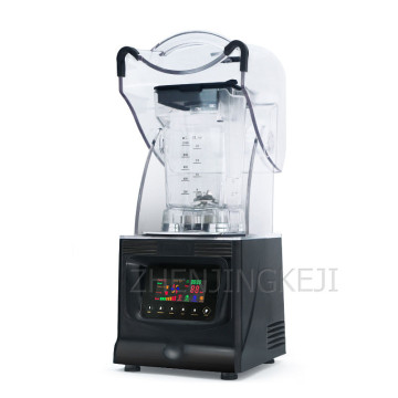 Smoothie Machine Ice Making Soundproof Button Touch Screen Stir Shaved Ice Crushed Ice Smoothie Milk Tea Coffee Shop Commercial