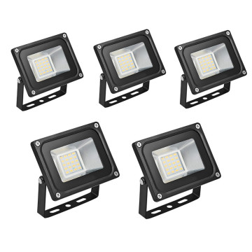 5Pcs 20W Refletor LED Floodlight 220V LED Flood Light LED Spotlight Reflector LED Spotlight Outdoor Lighting Waterproof IP65