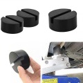 Different Types Car Lift Jack Stand Rubber Pads Black Rubber Slotted Floor Jack Pad Frame Rail Adapter Universal