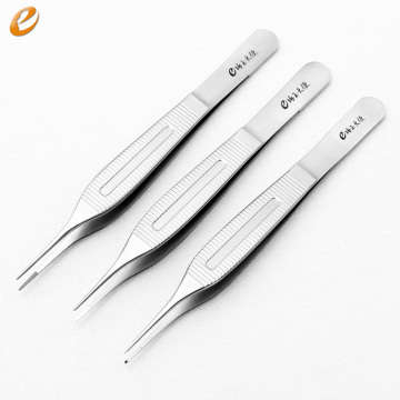 Pot-bellied tweezers Cosmetic plastic surgery instrument double eyelid tool tissue forceps