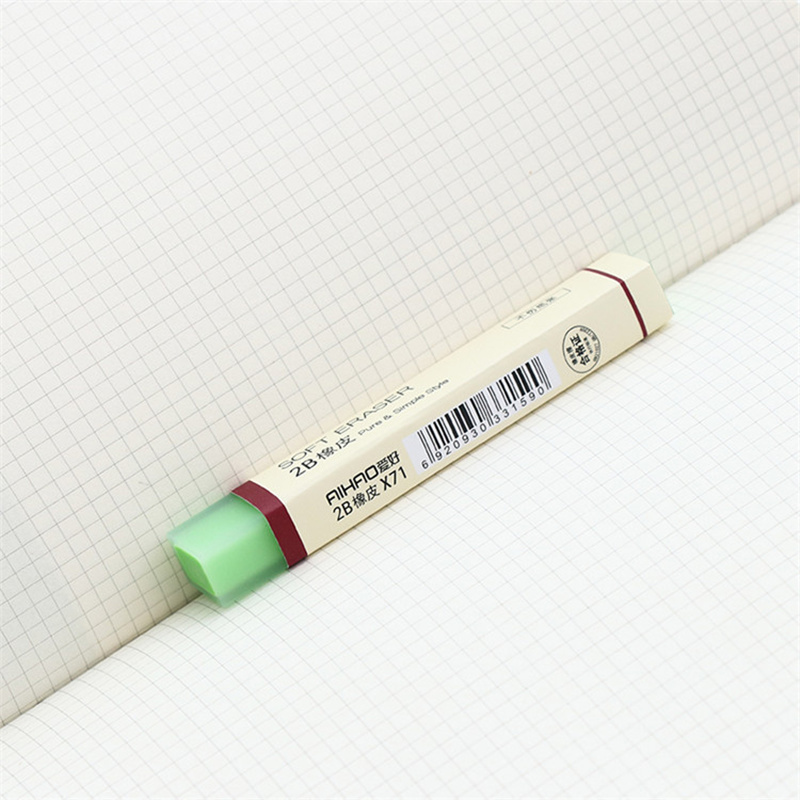 5 pcs Color pencil eraser set 2B Soft Erasers Stationery Office school supplies borradores material escolar borracha F887