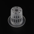 50pcs Growing Basket Hydroponics Basket Vegetable Soilless Growing Plastic Mesh Pot High Quality Garden Planting Pots