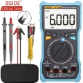 BSIDE ZT-M0 Smart Manual Digital Multimeter LCD Display 6000Counts Voltage Square Wave Output Capacitance Battery Tester DMM