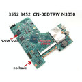 CN-00DTRW 0DTRW FOR DELL INSPIRON 3452 3552 Laptop Motherboard 14279-1 PWB:896X3 N3050 32G SSD Mainboard 100% tested