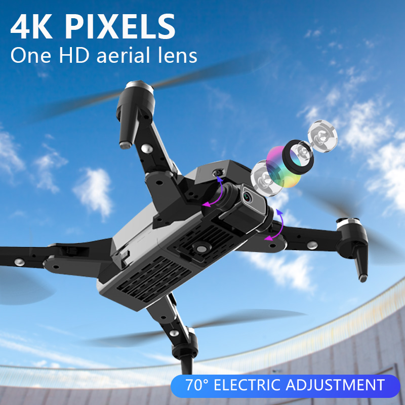 HJ38Pro RC Drone GPS 4K HD Dual Camera With 70 Degree Electric Adjustment 5G WIFI FPV Foldable Quadcopter Helicopter Gift Toys