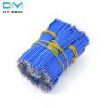 100PCS 24AWG 8CM Tin-Plated Breadboard PCB Solder Cable Fly Jumper Wire Cable Tin Conductor Wires 1007-24AWG Electrical Cable