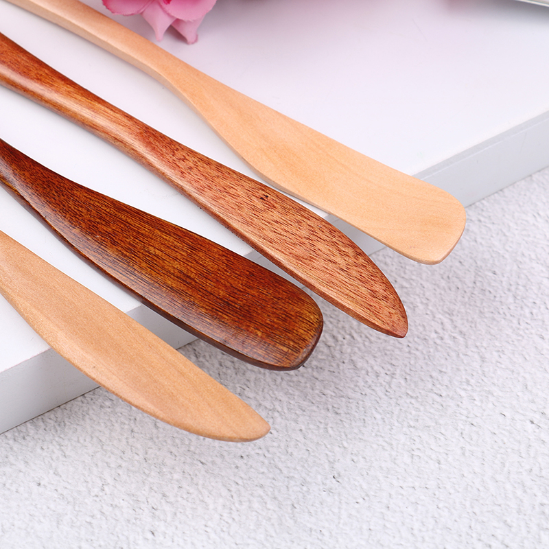 Wooden Marmalade Knife Mask Japan Butter Knife Dinner Knives Tabeware With Thick Handle High Quality Knife Style